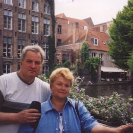 Фотография "Я с женой в Бельгии"
