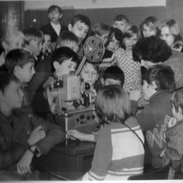 Фотография "пос. Белогорский Холмогорского района Архангельской области. 80-ые годы 20 века."