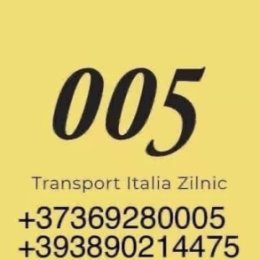 Фотография от Transport Italia Zilnic 00393297222842