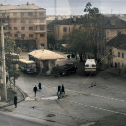 Фотография "Иваново, пр. Ленина, 1965
Между Домом Кораблем и 32 гимназией.
Бензоколонка стояла с 30-х гг., потом на этом месте Стела со словами Брежнева, потом McDonald’s"