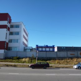Фотография "Вид с ул.Пролетарской на нашу скромную строительную базу."