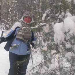 Фотография "первая лыжная прогулка в новом году."