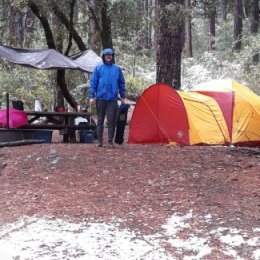 Фотография "2019-05-25. Калифорния. Sierra Nevada. Снег. Конец мая."