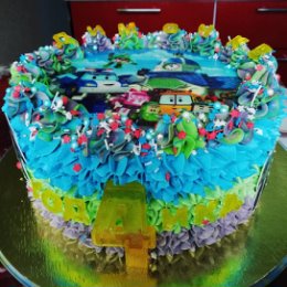 Фотография "Вот такой веселенький тортик🎂 для классного мальчишки Димочки🕺С Днем рождения!!!! 🎉🎉🎉🎉🎉
Заказать такой или любой другой тортик можно по☎️89013428011 и☎️89175257814 или WhatsApp 89175257814"