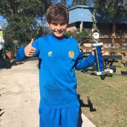 Фотография "9-11 декабря 2017 года в американском штате Флорида прошли детские и юношеские турниры USTA (Ассоциация тенниса США) где Никита Сидоров (мой внук) стал победителем турнира среди юношей до 14 лет."
