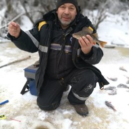 Фотография "Сезон твердой воды открыт. Безмотылка рулит!"