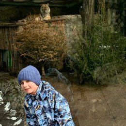 Фотография "Родька в Питерском зоопарке. 20.04.24"
