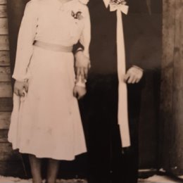 Фотография "2 февраля 1958 год.Свадьба сестры Берты,с.Демьяновка."