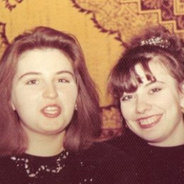 Фотография "Галка и Я (Январь 1991)"
