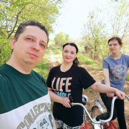 Фотография "Апрельский семейный велопробег🚲 по реке Ахтуба"