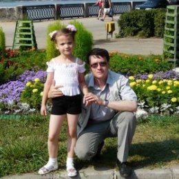 Фотография "Я и старшая дочь Иришка лето 2008 года"