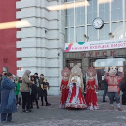 Фотография "Станция Курск встречает гостей..."