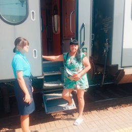 Фотография "Поезд,, Симферополь-Волгоград,, 23.07.23.Путь домой.... "