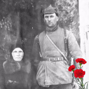 Фотография "Мои бабушка и дедушка Бакулины Прасковья Егоровна и Яков сергеевич. Помню, горжусь!"
