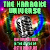 Take Back the Night (Karaoke Version) [in the Style of Justin Timberlake]