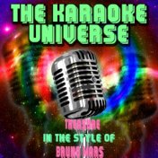 Treasure (Karaoke Version) [in the Style of Bruno Mars]