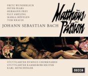 Matthäus-Passion BWV 244