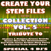 Create Your Stem Files Collection Vol 5 ( Special Instrumental tracks with separate sounds & Remix Versions) [Tribute To Ed Shee...