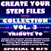 Create Your Stem Files - Vol 3 (Special Instrumental And Remix Versions) [Tribute To Sia-Adele Etc..]