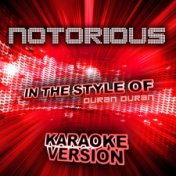 Notorious (In the Style of Duran Duran) [Karaoke Version] - Single