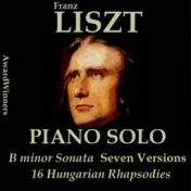 Liszt, Vol. 3: Sonata & Rhapsodies - Piano Solo (AwardWinners)