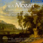 Wolfgang Amadeus Mozart.: Bassoon Concerto / Concerto for Flute and Harp (Klier, Walter, Zoff, Dresden Staatskapelle, Kurz, Suit...