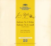 Schubert: Symphonies Nos.3 & 4