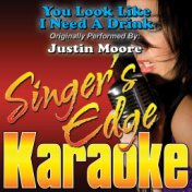 You Look Like I Need a Drink (Originally Performed by Justin Moore) [Karaoke Version]