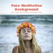 Pure Meditation Background: Bliss, Yoga, Mindfullness, Relaxation, Sleep