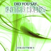 Did You Say Electro House? Collection 3