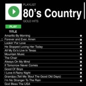 80's Country Gold Hits