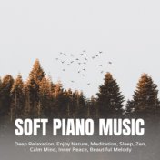 Soft Piano Music for Deep Relaxation, Enjoy Nature, Meditation, Sleep, Zen, Calm Mind, Inner Peace, Beautiful Melody