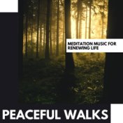 Peaceful Walks: Meditation Music for Renewing Life