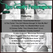 Rare Country Performances, Vol. 1