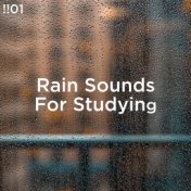 !!#01 Rain Sounds For Studying