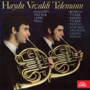 Haydn, Vivaldi, Telemann: Concertos for 2 French Horns and Orchestra