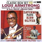 Satchmo: A Musical Autobiography, Pt. 2 (4th LP) & Two Classic Albums Plus [Satchmo Plays King Oliver / Louis and the Good Book]...