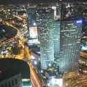 Фотография "Вид на вечерний Тель Авив с 58 этажа"