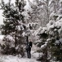 Фотография ""Залепило снегом брови, шапку, нос и воротник...""