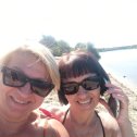 Фотография "Последний день лета 2023
На Усть - Донецком пляже никого! Только мы, две подружки - веселушки! 😁😁"
