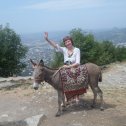 Фотография "Мой друг ослик Машук!!! Кавказ."