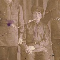 Фотография "Мой отец, первый слева. Служба в армии, 1936 год."