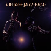 Vintage Jazz Band Jam Session - Brilliant Instrumental Music Thanks to Which You Can Move Your Thoughts to the Good Old 50s