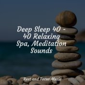 Deep Sleep 40 - 40 Relaxing Spa, Meditation Sounds