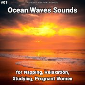 #01 Ocean Waves Sounds for Napping, Relaxation, Studying, Pregnant Women