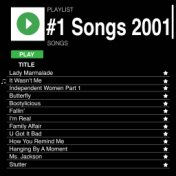 #1 Songs 2001