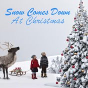 Snow Comes Down At Christmas