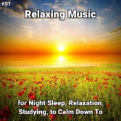 #01 Relaxing Music for Night Sleep, Relaxation, Studying, to Calm Down To