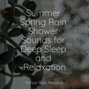 Summer Spring Rain Shower Sounds for Deep Sleep and Relaxation