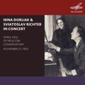 Концерт в Малом зале Московской консерватории, 21 ноября 1953 г. (Live)